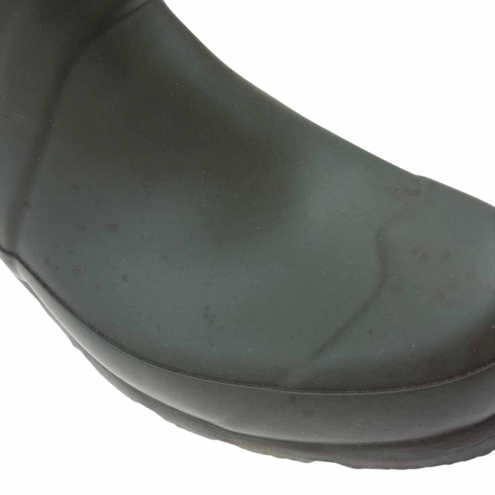 HUNTER ハンター MFS9000RMA Mens Original Short Rain Boots メンズ オリジナル ショート レイン ブーツ カーキ系 UK9【中古】