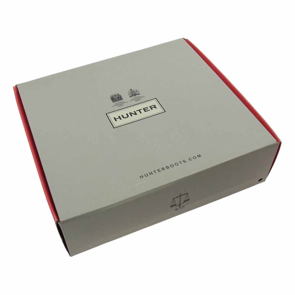 HUNTER ハンター MFS9000RMA Mens Original Short Rain Boots メンズ オリジナル ショート レイン ブーツ カーキ系 UK9【中古】