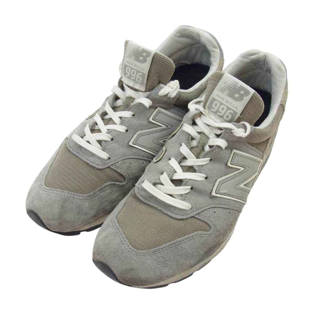 NEW BALANCE ニューバランス  M996 Made In USA USA製 スニーカー グレー系 28ｃｍ【中古】