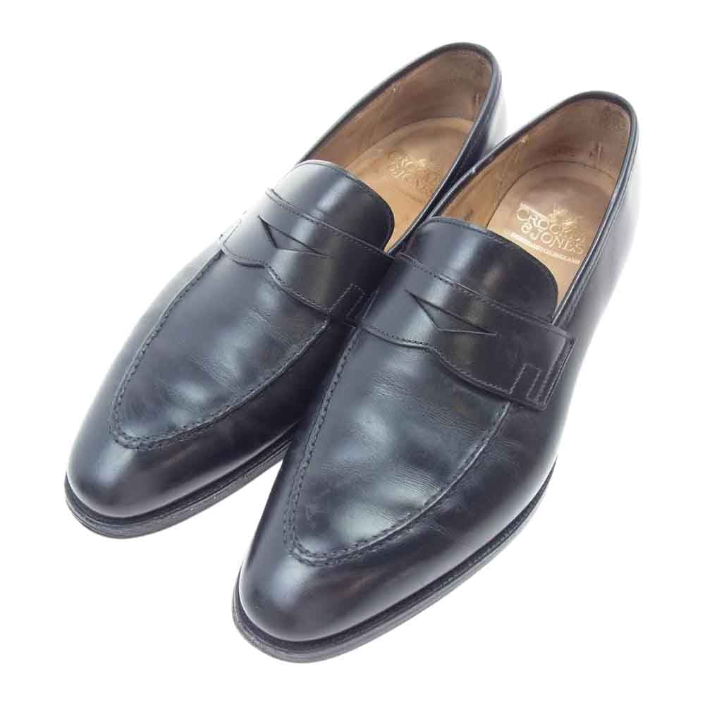 クロケットアンドジョーンズ  SYDNEY 5351-12 SYDNEY シドニー ローファー ブラック系 8.5E【中古】