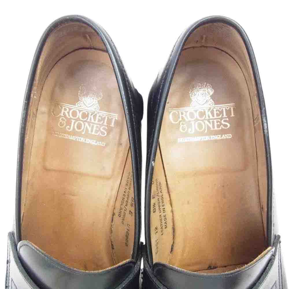 クロケットアンドジョーンズ  SYDNEY 5351-12 SYDNEY シドニー ローファー ブラック系 8.5E【中古】