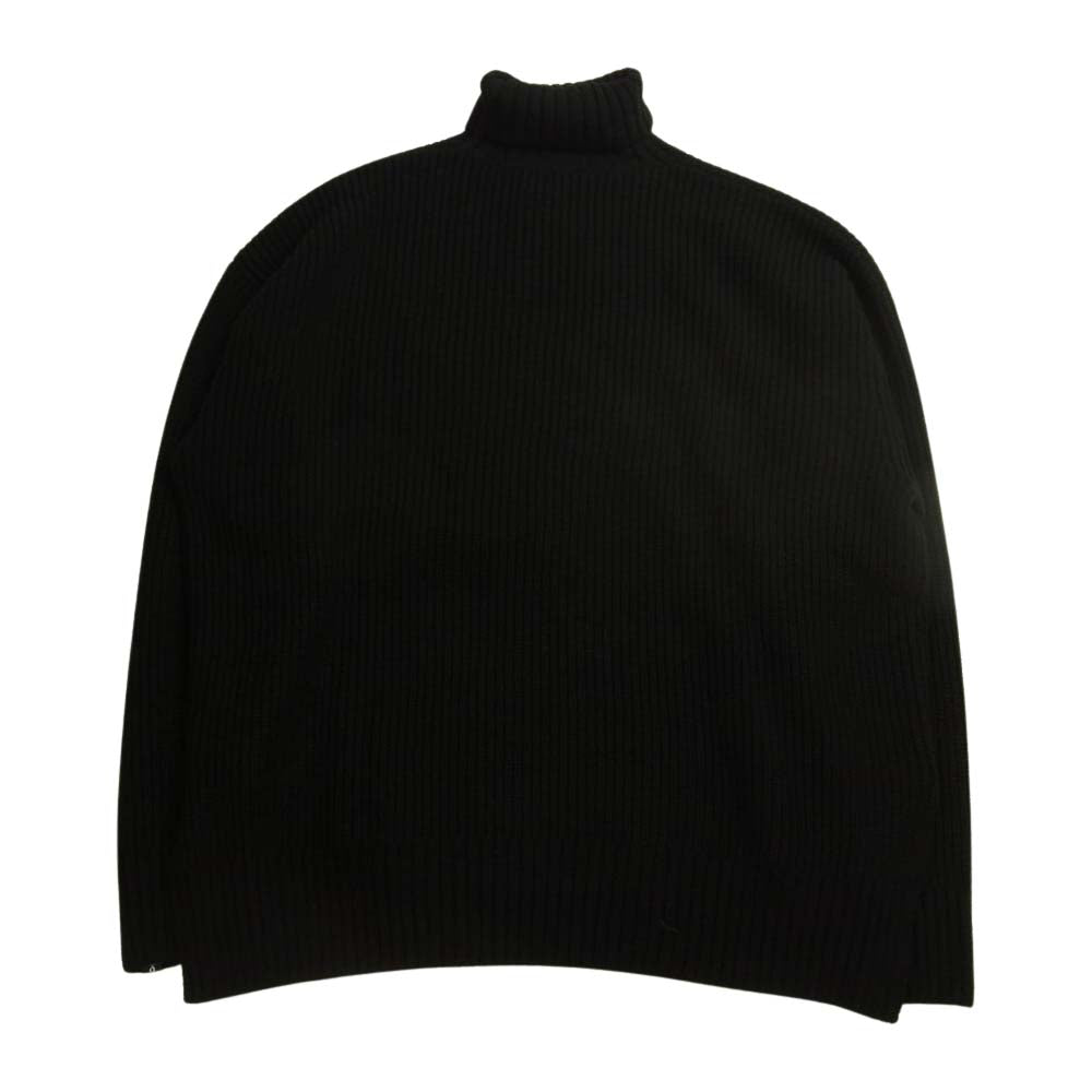 SOPHNET. ソフネット SOPH-212068 BAGGY TURTLE NECK KNIT バギー タートル ネック ニット ブラック系【美品】【中古】