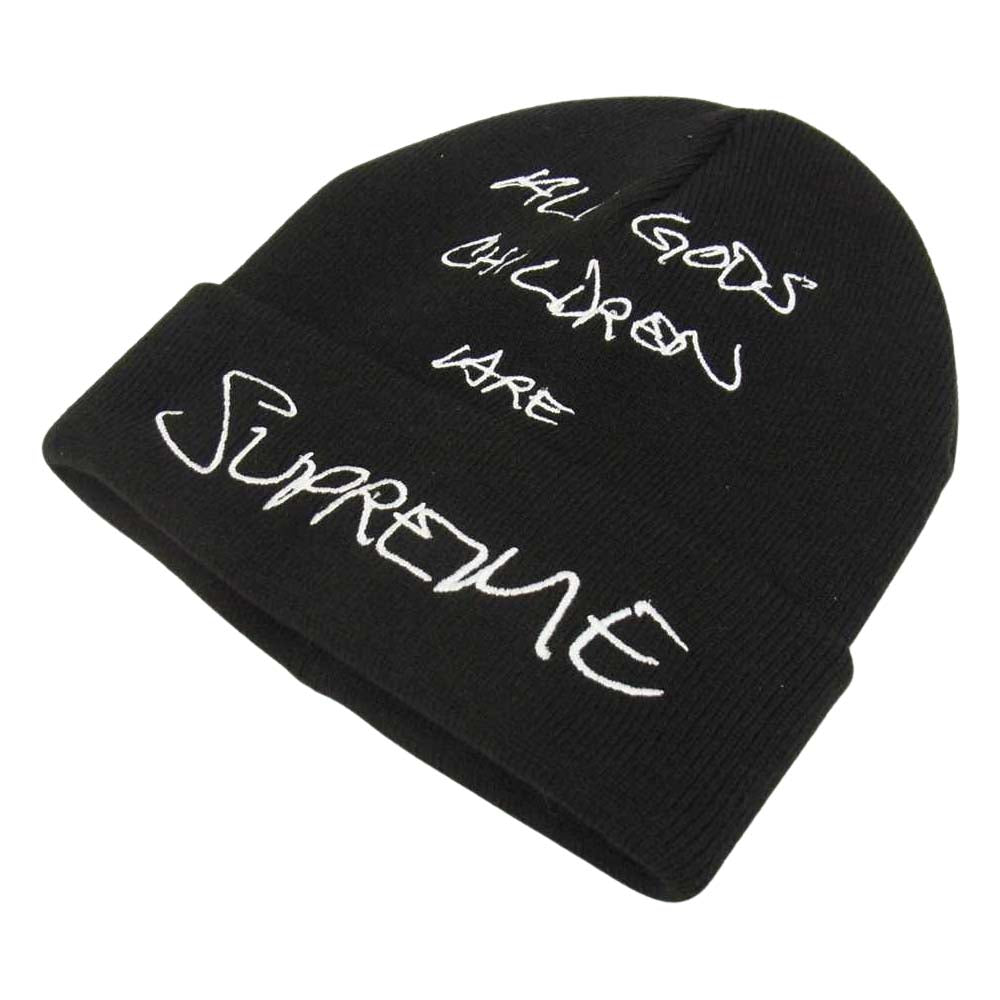 Supreme シュプリーム 22SS DJMTGD86 God's Children Beanie ゴッズ チルドレン ビーニー  ブラック系 FREE【極上美品】【中古】