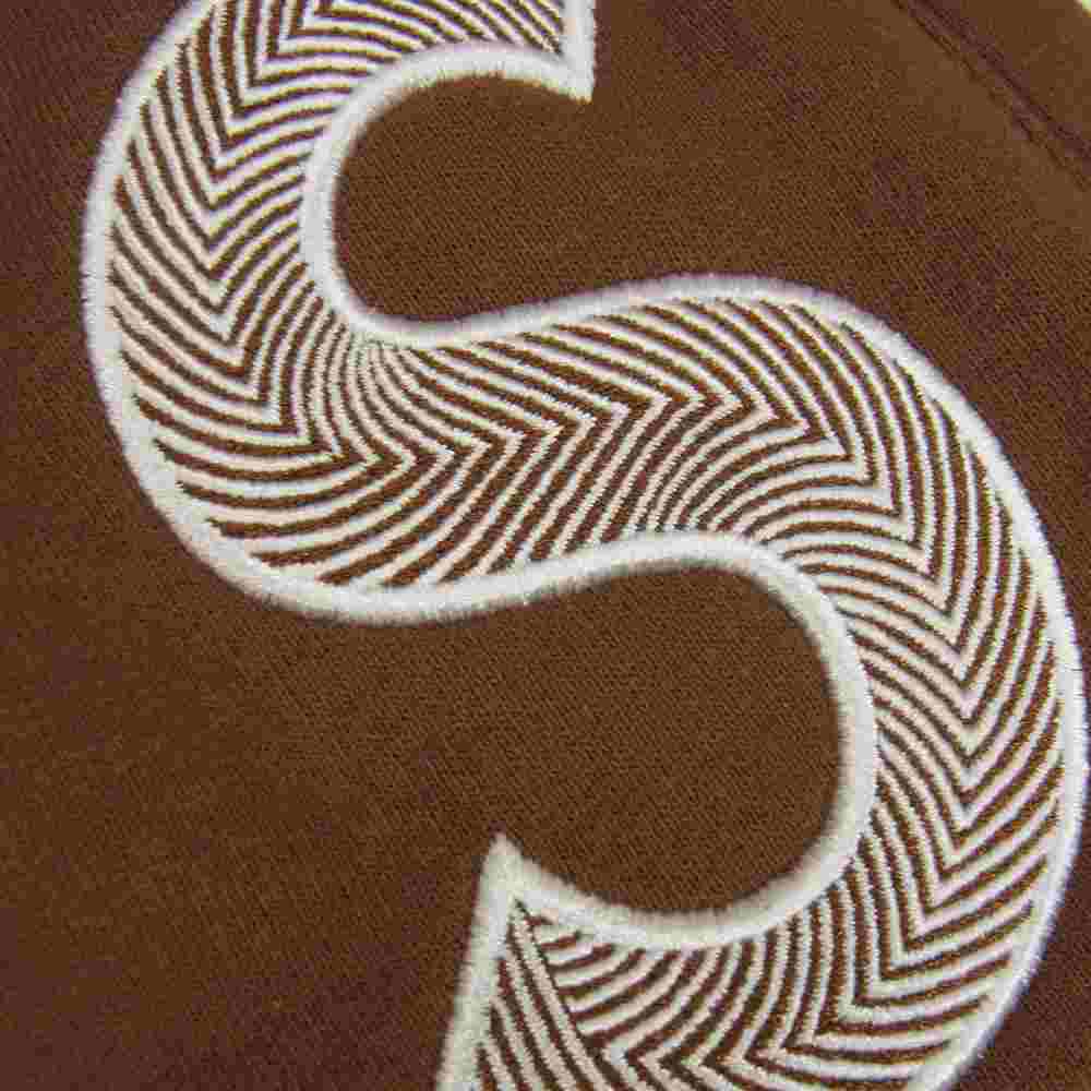 Supreme シュプリーム 18AW S Logo Sweatpant  Sロゴ スウェットパンツ ブラウン系 S【中古】