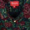 Supreme シュプリーム 20AW Digi Floral Corduroy Shirt デジ フローラル コーデュロイ 長袖 シャツ ネイビー系 M【極上美品】【中古】