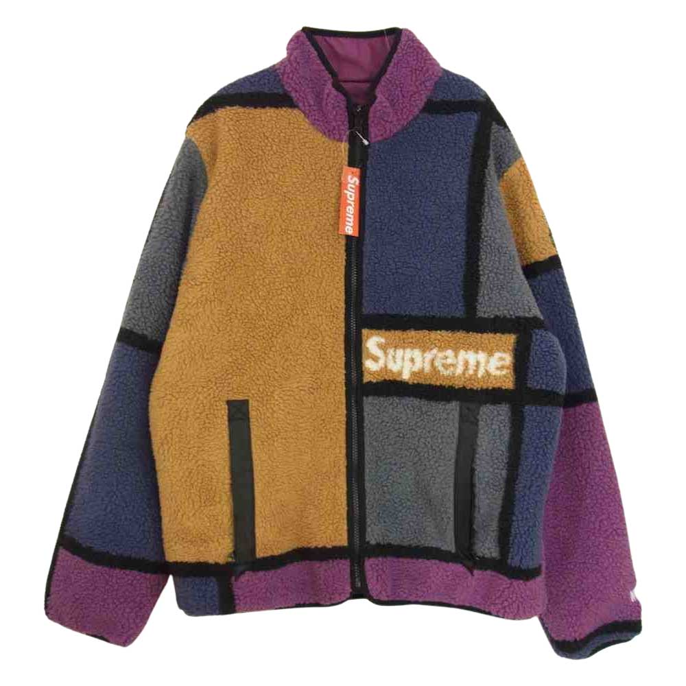Supreme シュプリーム 20AW Reversible Colorblocked Fleece Jacket リバーシブル カラーブロ –  ブランド古着 LIFE