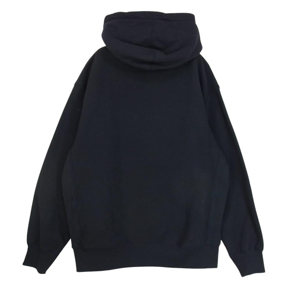 Supreme シュプリーム 20AW Cross Box Logo Hooded Sweatshirt クロス ボックス ロゴ フーデッド スウェットシャツ パーカー ネイビー系 M【中古】