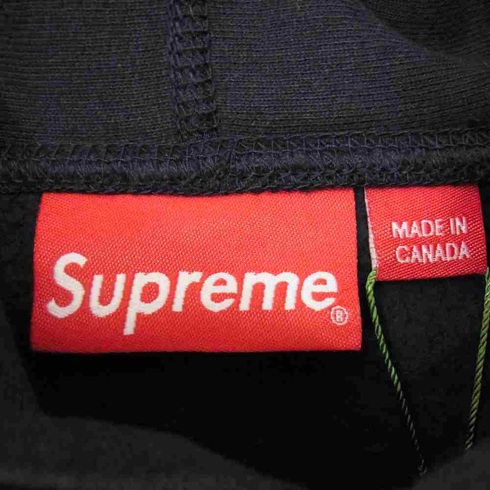 Supreme シュプリーム 20AW Cross Box Logo Hooded Sweatshirt クロス ボックス ロゴ フーデッド スウェットシャツ パーカー ネイビー系 M【中古】