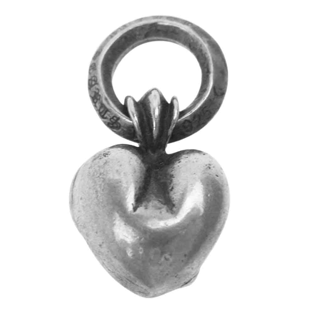 CHROME HEARTS クロムハーツ（原本無） HEART CHARM ハートチャーム シルバー系【中古】