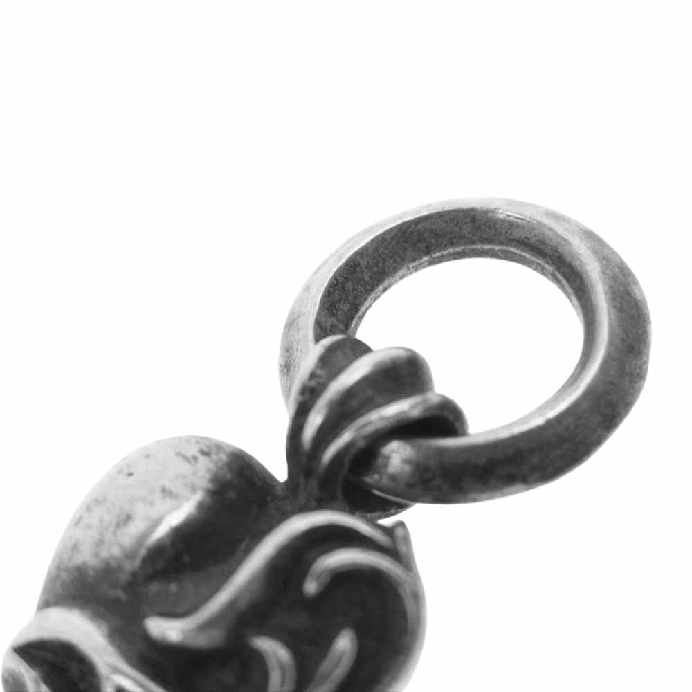 CHROME HEARTS クロムハーツ（原本無） HEART CHARM ハートチャーム シルバー系【中古】