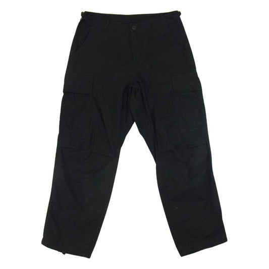 オーディナリーフィッツ OF-P031 CARGO PANTS コットンリップストップ カーゴ パンツ ブラック系 1【中古】