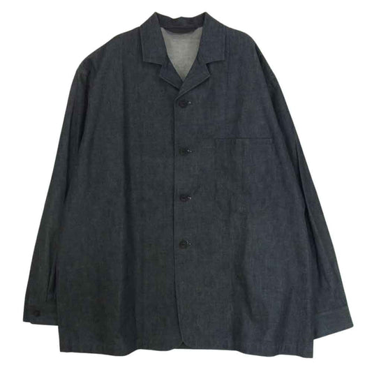 エッセイ  20SS  ES10J-01 CUFFED JACKET カフドデニムシャツジャケット インディゴブルー系 M【新古品】【未使用】【中古】