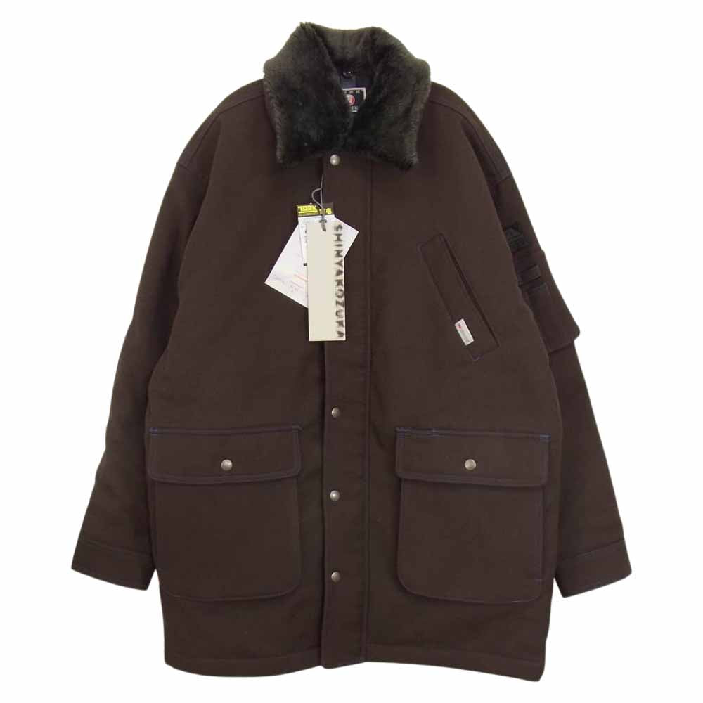 シンヤコヅカ  寅壱 2102SK01 DOKA COAT WITH TORAICHI ブラウン ブラウン系 M【新古品】【未使用】【中古】