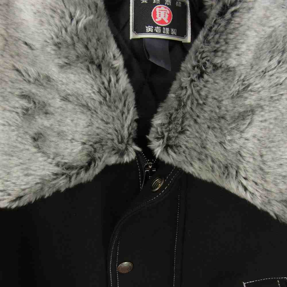 シンヤコヅカ  寅壱 2102SK01 DOKA COAT WITH TORAICHI ドカ コート ブラック ブラック系 M【新古品】【未使用】【中古】