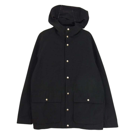 YAECA ヤエカ 13453 ERGONOMIC 60/40 CLOTH HOOD SHIRTS クロス フード シャツ 64クロス パーカー  ダークネイビー系 S【中古】