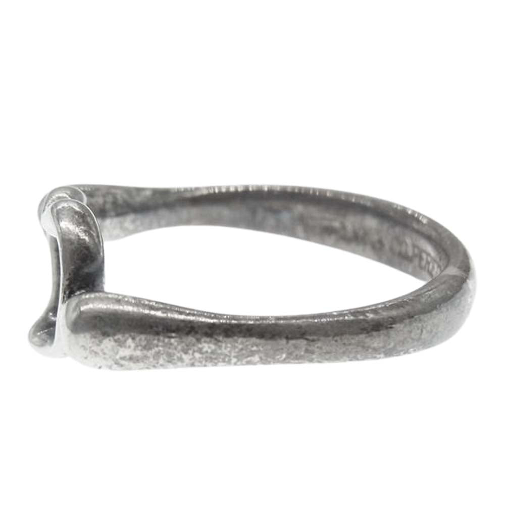 TIFFANY&Co. ティファニー オープンハート リング シルバー系【中古】