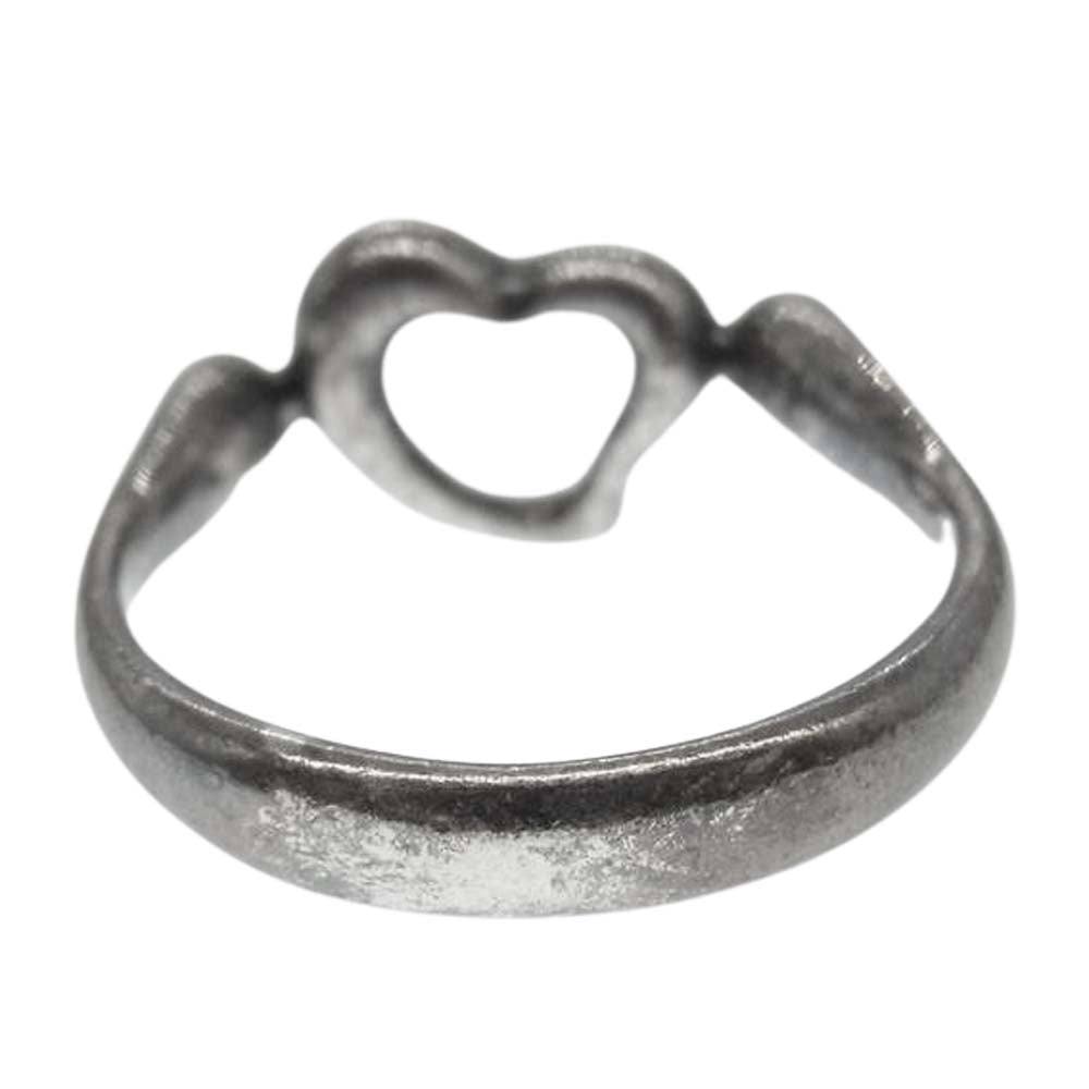 TIFFANY&Co. ティファニー オープンハート リング シルバー系【中古】