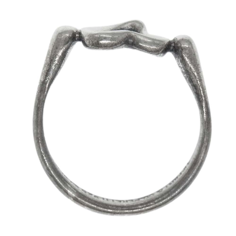 TIFFANY&Co. ティファニー オープンハート リング シルバー系【中古】