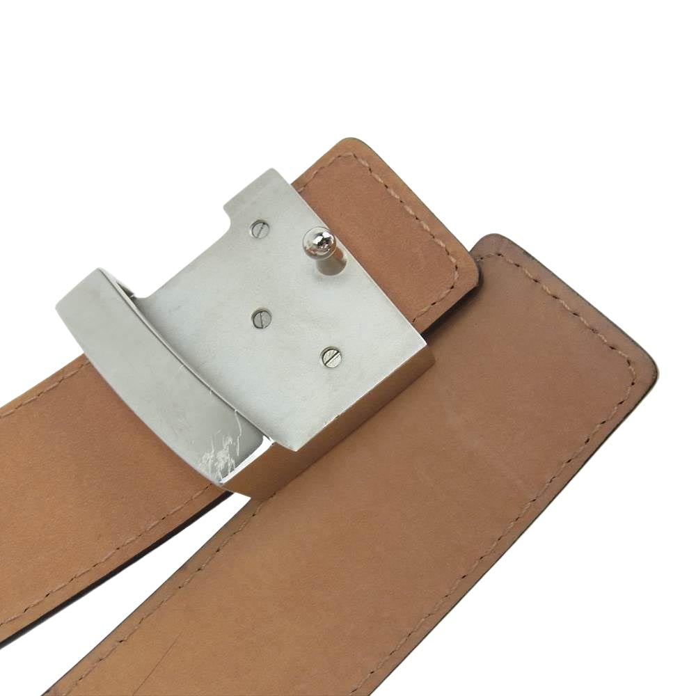 LOUIS VUITTON ルイ・ヴィトン M9553 エピ サンチュール イニシャル ベルト ブラック系【中古】