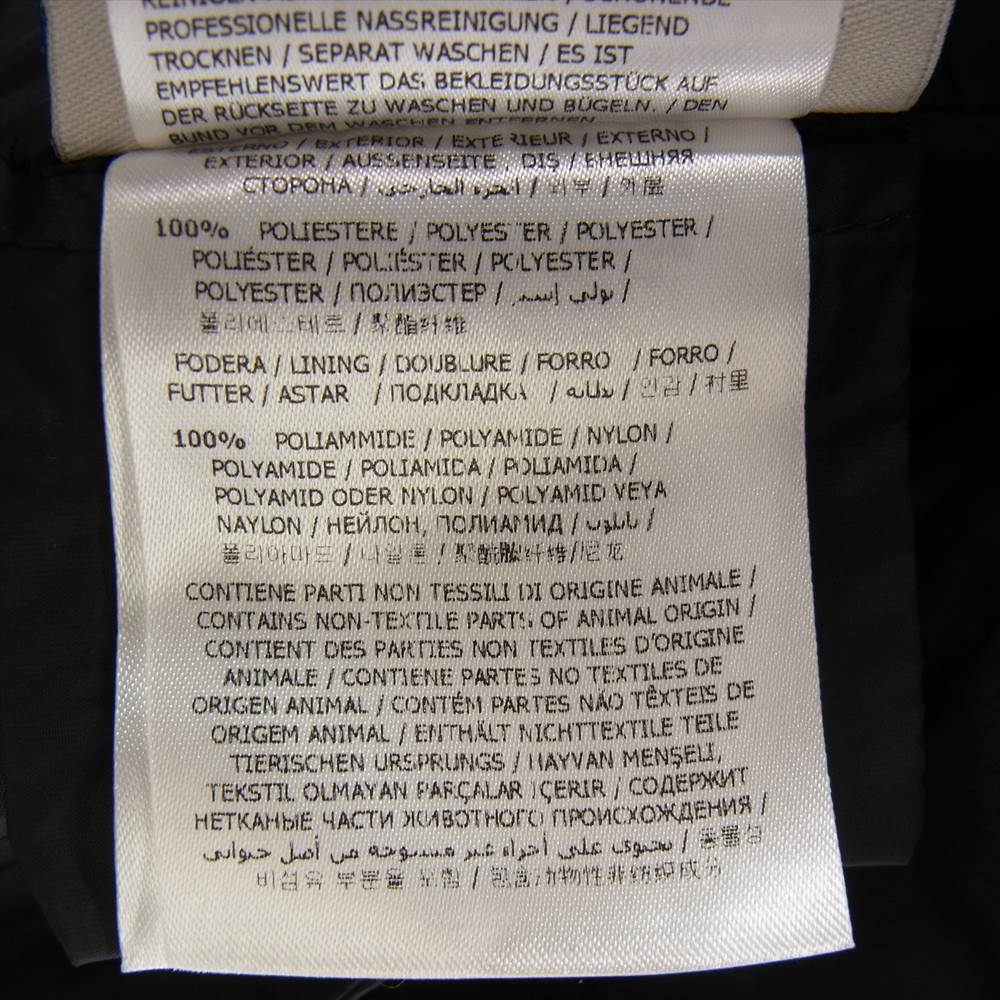 MONCLER モンクレール 57265 LANOUX ラヌー ロング ダウンコート ブラック系【美品】【中古】