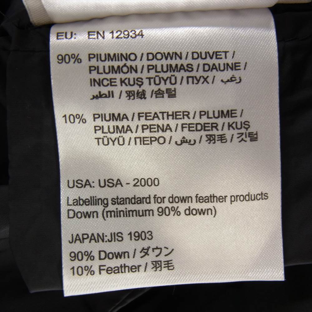 MONCLER モンクレール 57265 LANOUX ラヌー ロング ダウンコート ブラック系【美品】【中古】