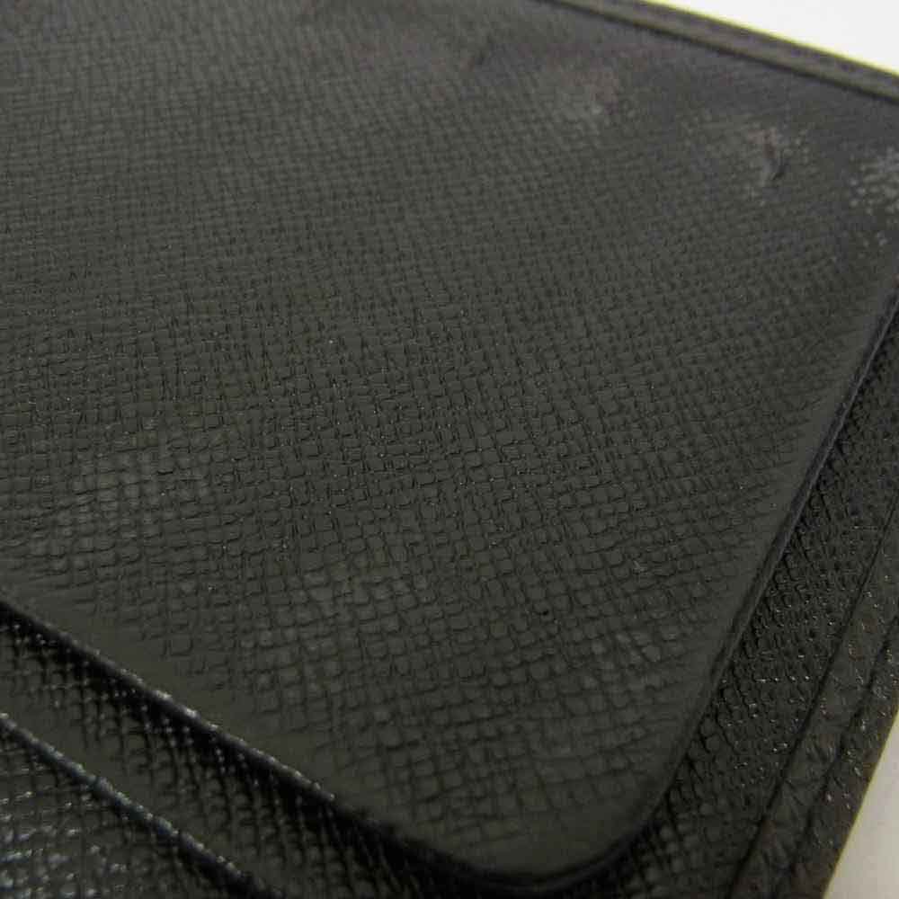 LOUIS VUITTON ルイ・ヴィトン M30394 タイガ ポルトバルール カルトクレディ 財布 ブラック系【中古】