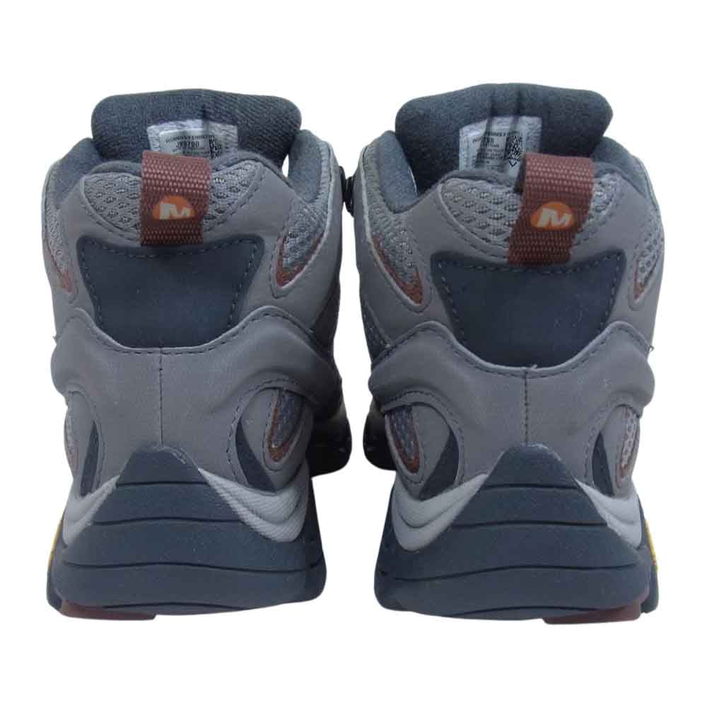 MERRELL メレル J99798 MOAB 2 MID GTX モアブ ミッド 2 ゴアテックス スニーカー グレー系 24cm【中古】