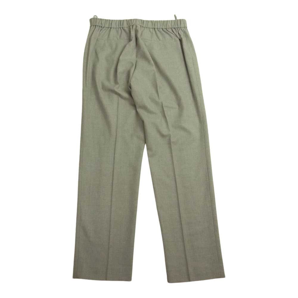 theory セオリー LUXE リュクス 03-6306421 SAXONY SOFT サクソニー ソフト センタープレス ウール スラックス パンツ グレー系 44【中古】