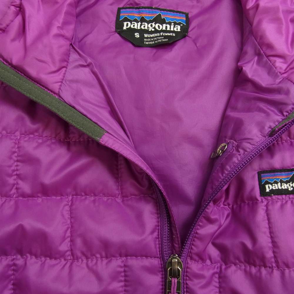 patagonia パタゴニア 84216FA13 PRIMALOFT プリマロフト キルティング ナノパフ ジャケット パープル系 S【中古】