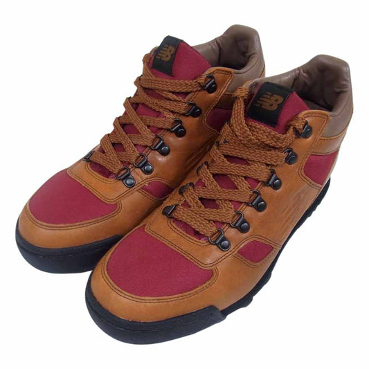 NEW BALANCE ニューバランス H710BRB H710BRB レザー ナイロン トレッキング ミッド スニーカー ブラウン系 26.5cm【新古品】【未使用】【中古】