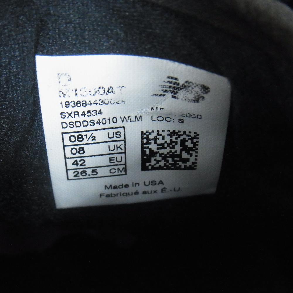 NEW BALANCE ニューバランス M1300AT バイカージャケット USA製 スニーカー ブラック系 26.5cm【中古】