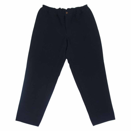 COMME des GARCONS HOMME PLUS コムデギャルソンオムプリュス AD2017 PT-P038 ポリ縮絨 テーパード イージーパンツ ブラック系 S【美品】【中古】