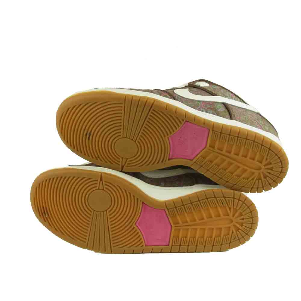 NIKE SB ナイキエスビー DH7534-200 Dunk Low PRM Brown Paisley ダンク ペイズリー ブラウン系 27㎝【中古】