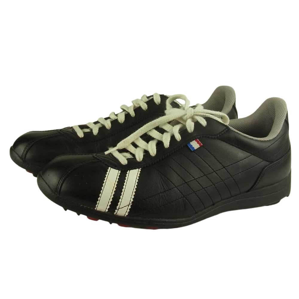PATRICK パトリック G2231 SULLY CUP レザー シューズ スニーカー ゴルフシューズ ブラック系 43【中古】