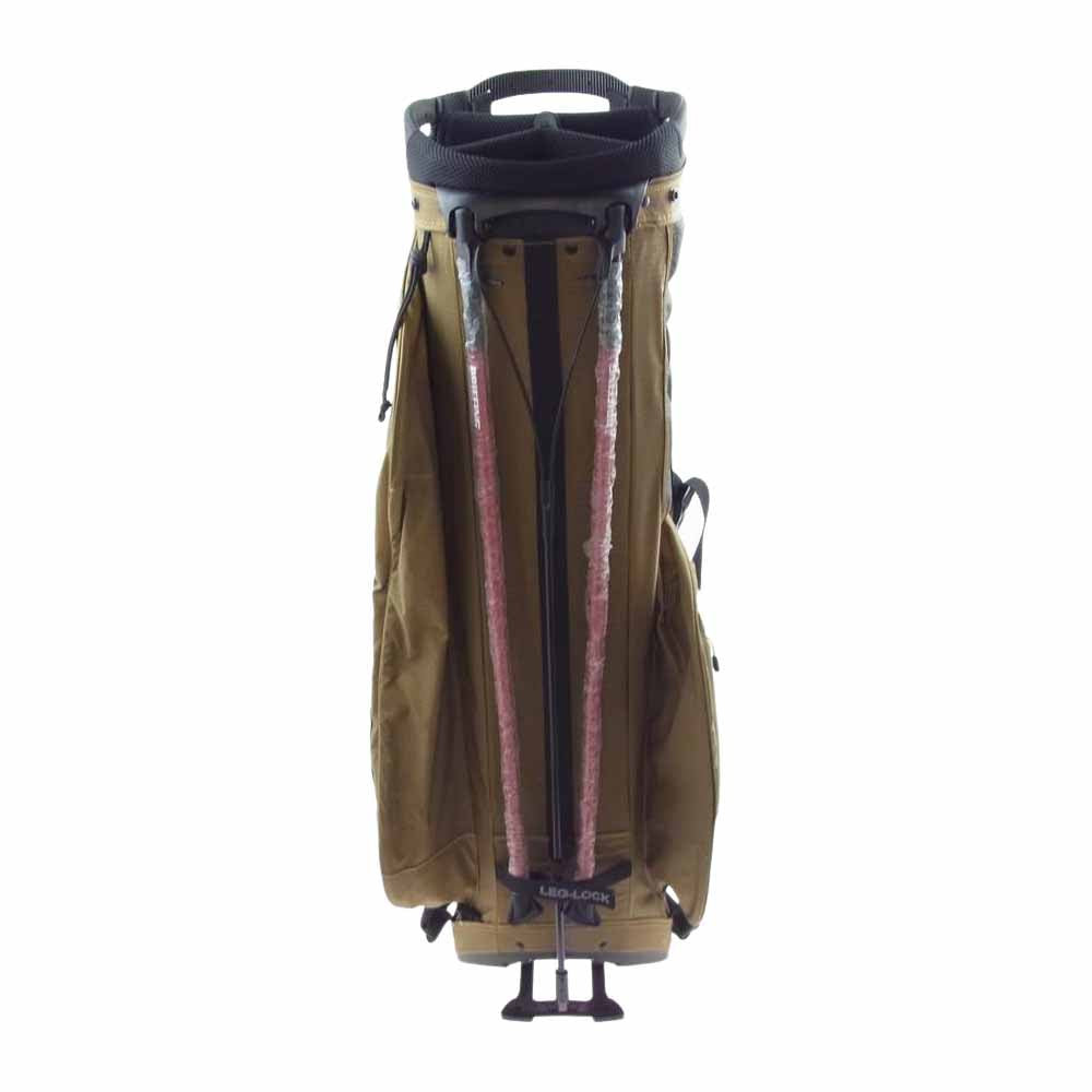 BRIEFING ブリーフィング BEAMS GOLF ビームス ゴルフ 別注 CADDIE STAND BAG COYOTE スタンド型 キャディ バッグ コヨーテ ブラウン系【中古】