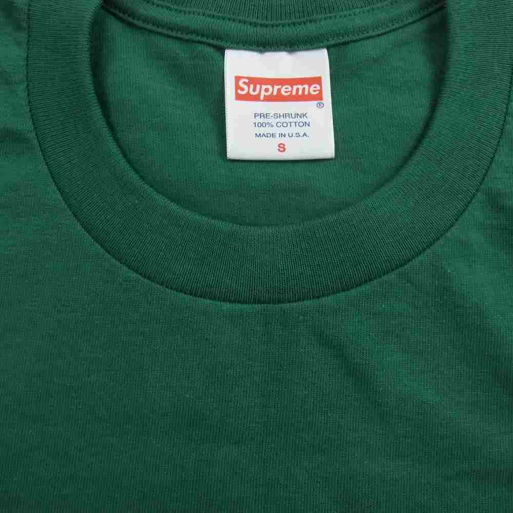 Supreme シュプリーム 22SS Handstyle Tee ハンドスタイル 半袖 Tシャツ グリーン系【新古品】【未使用】【中古】