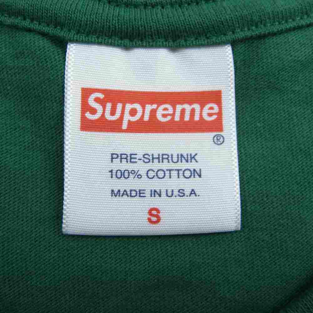 Supreme シュプリーム 22SS Handstyle Tee ハンドスタイル 半袖 Tシャツ グリーン系【新古品】【未使用】【中古】