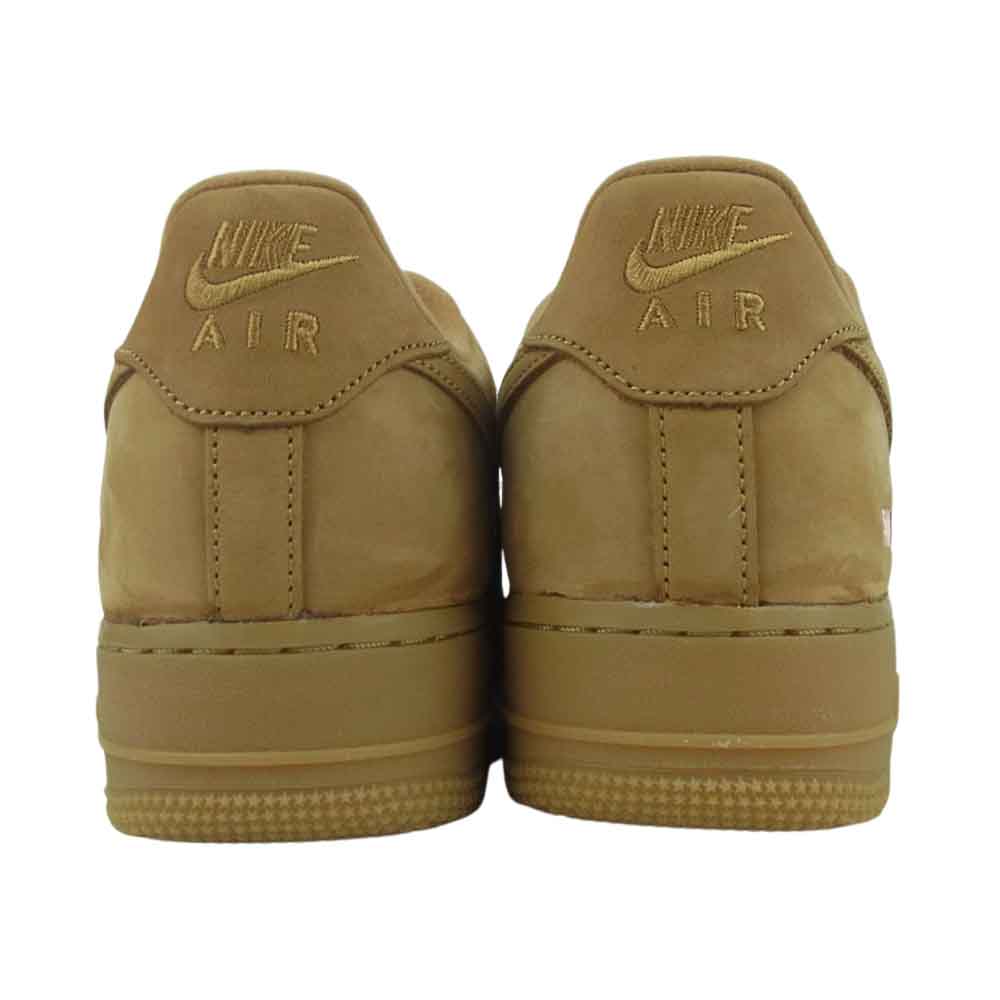 Supreme シュプリーム 21AW DN1555-200 NIKE ナイキ AIR FORCE 1 Low Flax Wheat エア フォース ワンロー フラックス ウィート スニーカー ブラウン系 26.5cm【新古品】【未使用】【中古】