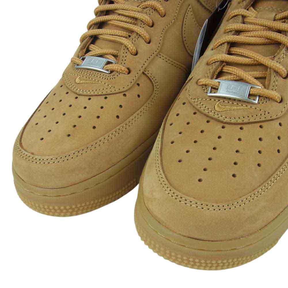 Supreme シュプリーム 21AW DN1555-200 NIKE ナイキ AIR FORCE 1 Low Flax Wheat エア フォース ワンロー フラックス ウィート スニーカー ブラウン系 26.5cm【新古品】【未使用】【中古】