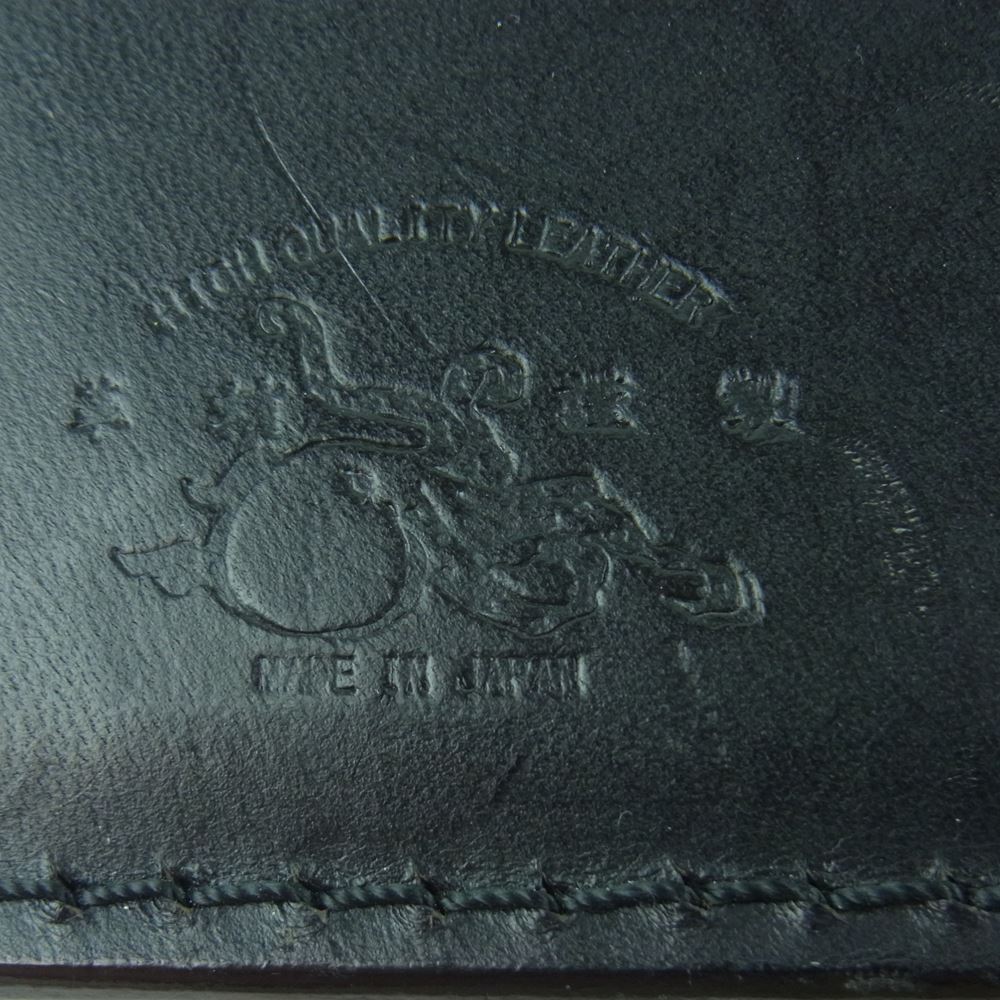 KAWATAKO カワタコ 革蛸 革蛸謹製 匠 PREMIUM シャークスキン ロングウォレット 長財布 ブラック系【中古】