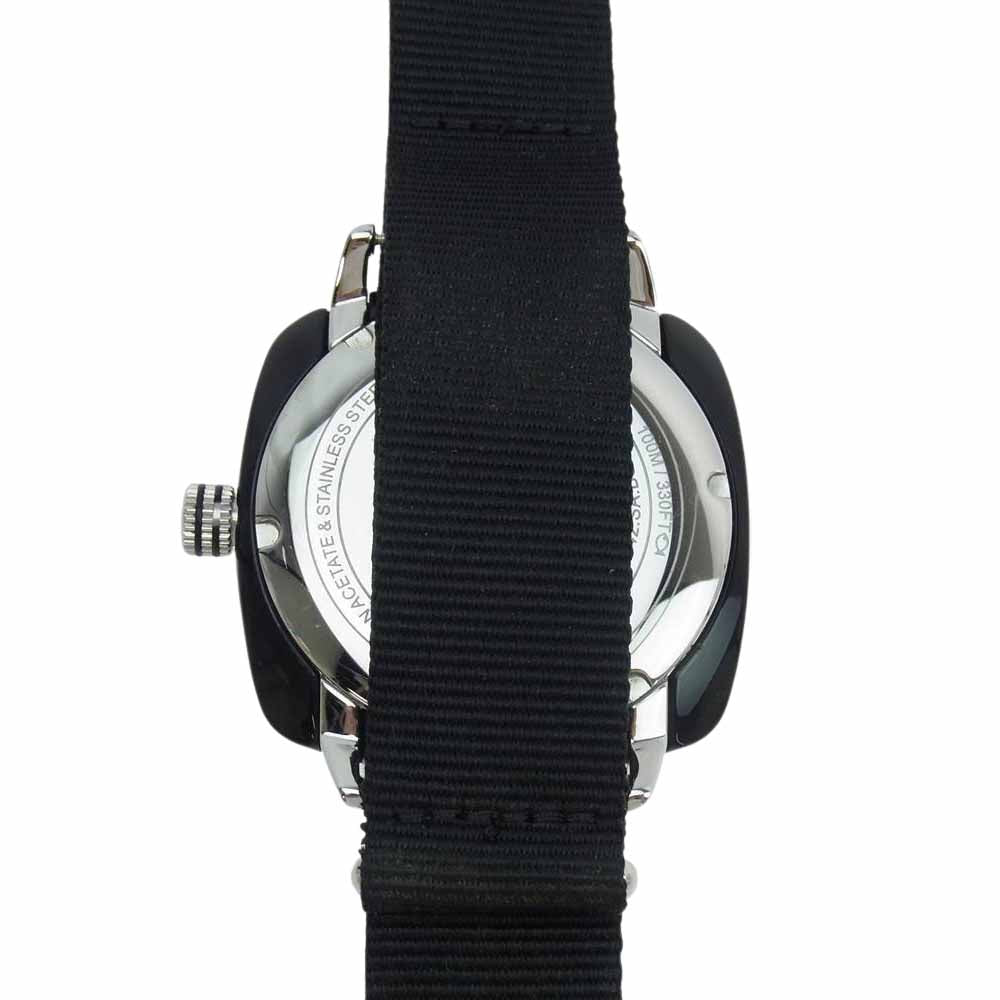 ブリストン 17342.SA.BS.1.NB CLUBMASTER SPORT ACETATE クラブマスター スポーツ アセテート ウォッチ 腕時計 ブラック系 シルバー系【中古】