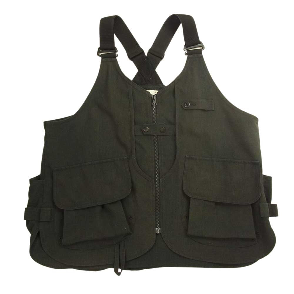 snowpeak スノーピーク JK-20SU102 TAKIBI Vest タキビ ベスト ブラック系 M【中古】