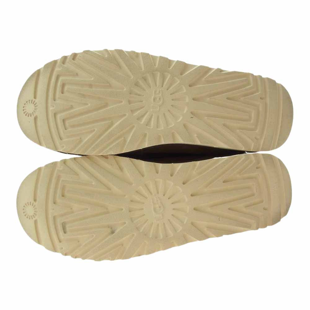 WHITE MOUNTAINEERING ホワイトマウンテニアリング UGG アグ 1101034 RIKI LACE TALL WM リキ レース トール レースアップ ブーツ ブラウン系 US12【美品】【中古】