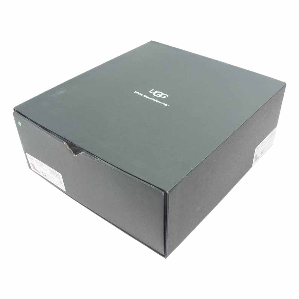 WHITE MOUNTAINEERING ホワイトマウンテニアリング UGG アグ 1101034 RIKI LACE TALL WM リキ レース トール レースアップ ブーツ ブラウン系 US12【美品】【中古】