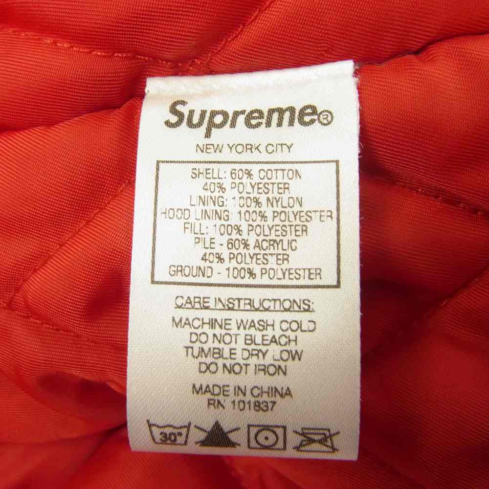 Supreme シュプリーム 19AW Spellout N-3B Parka 迷彩 カモ柄 スペルアウト N3B パーカー ブラウン系 S【極上美品】【中古】