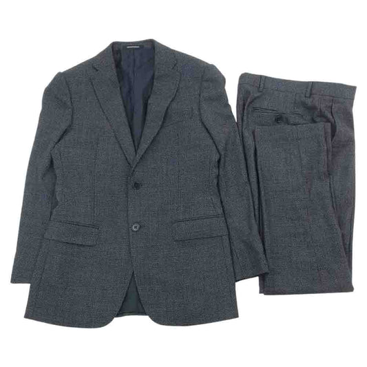 Emporio Armani エンポリオ・アルマーニ スーツ セットアップ 総柄 ダークネイビー系 44【中古】