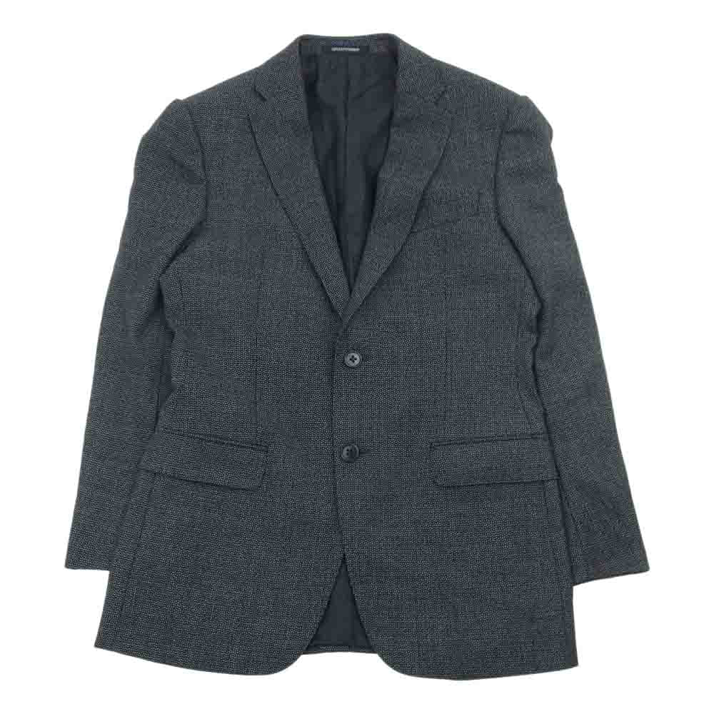 Emporio Armani エンポリオ・アルマーニ スーツ セットアップ 総柄 ダークネイビー系 44【中古】