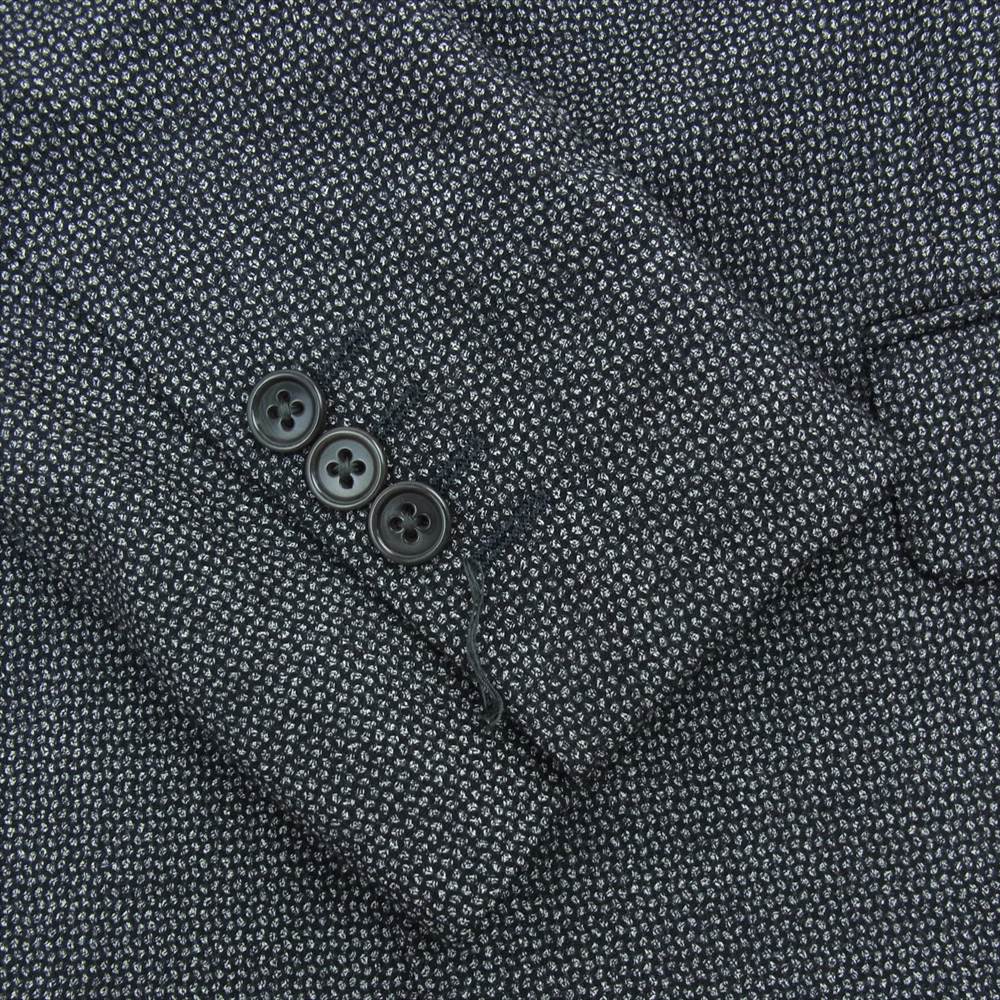 Emporio Armani エンポリオ・アルマーニ スーツ セットアップ 総柄 ダークネイビー系 44【中古】