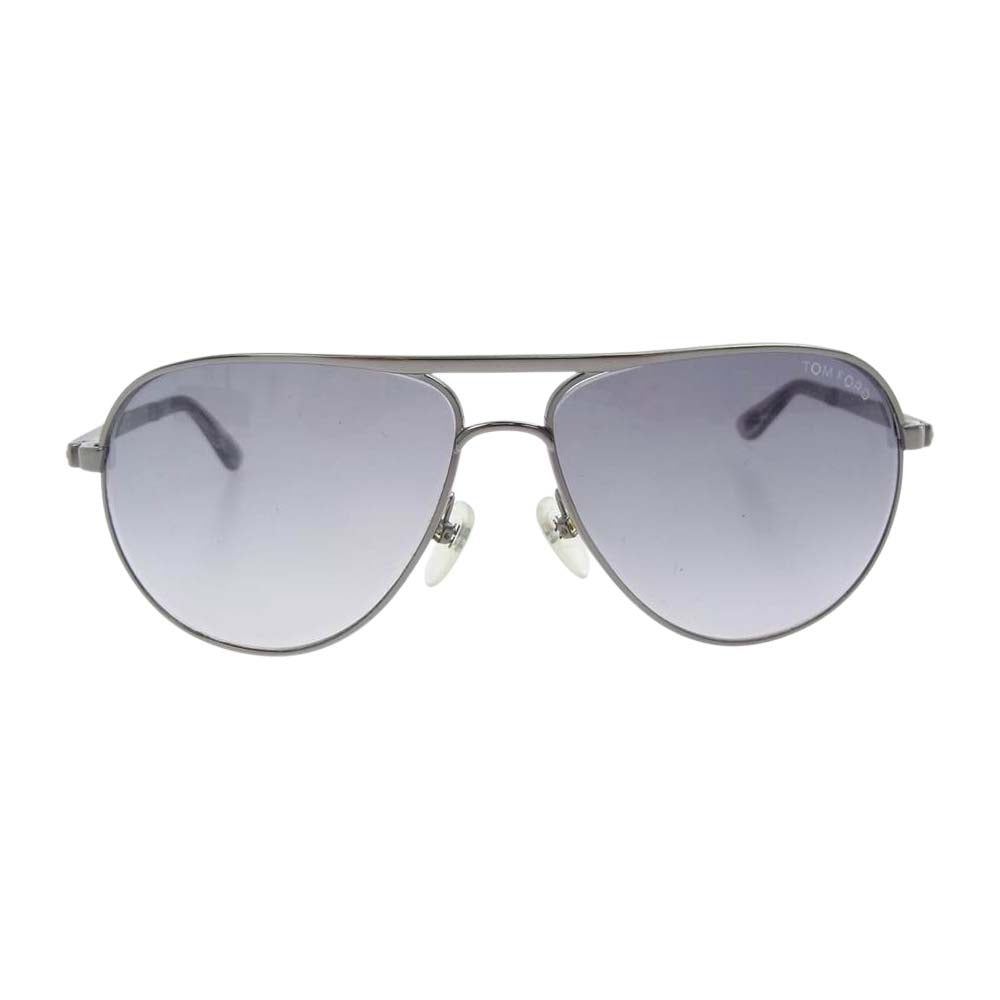 TOM FORD トムフォード TF-0144-08B Marko グラデーションブラウン ティアドロップ ブラック  ブラック系【中古】