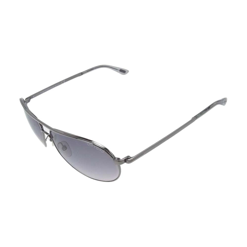 TOM FORD トムフォード TF-0144-08B Marko グラデーションブラウン ティアドロップ ブラック  ブラック系【中古】